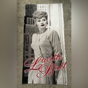 Lucille Ball Beach Towel